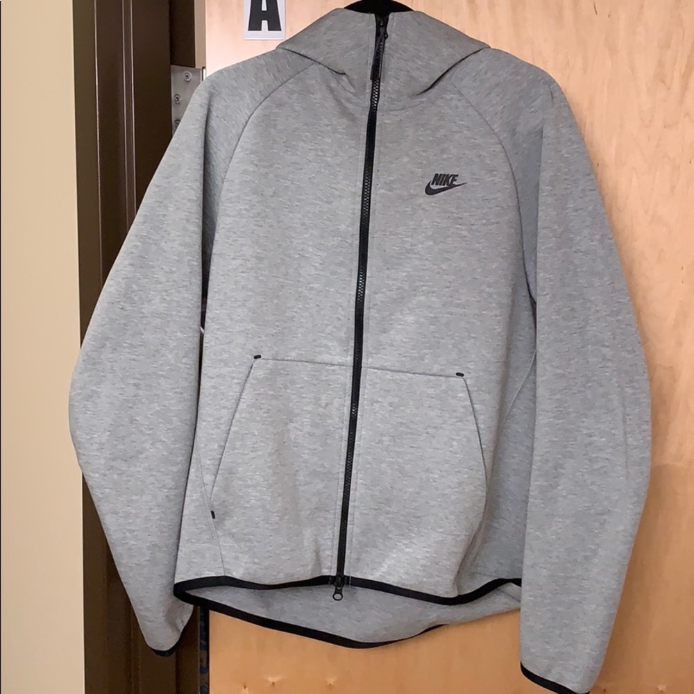 Nike Grey Tech Fleece Hoodie